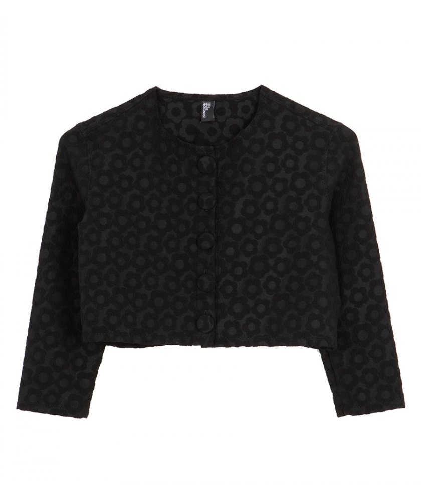 FLORAL JACQUARD CARDIGAN