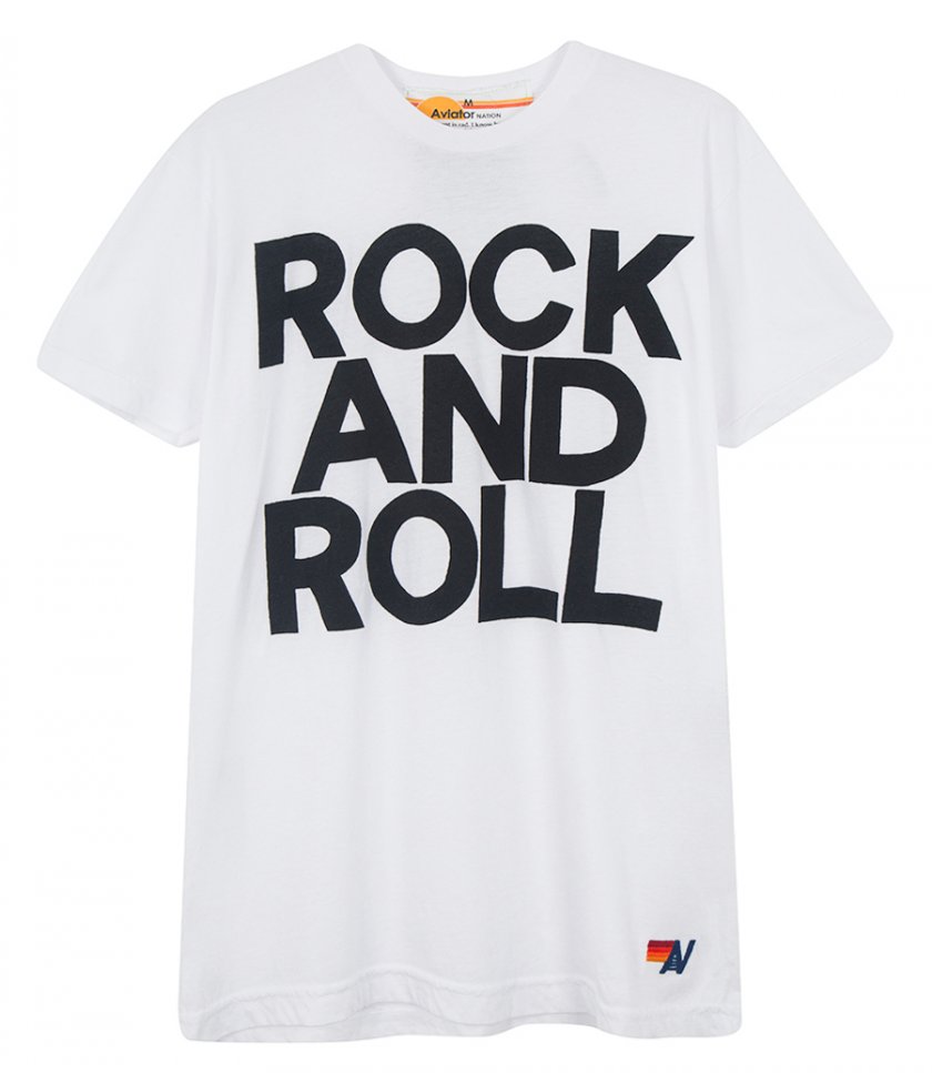 AVIATOR NATION - ROCK N ROLL CREW T SHIRT