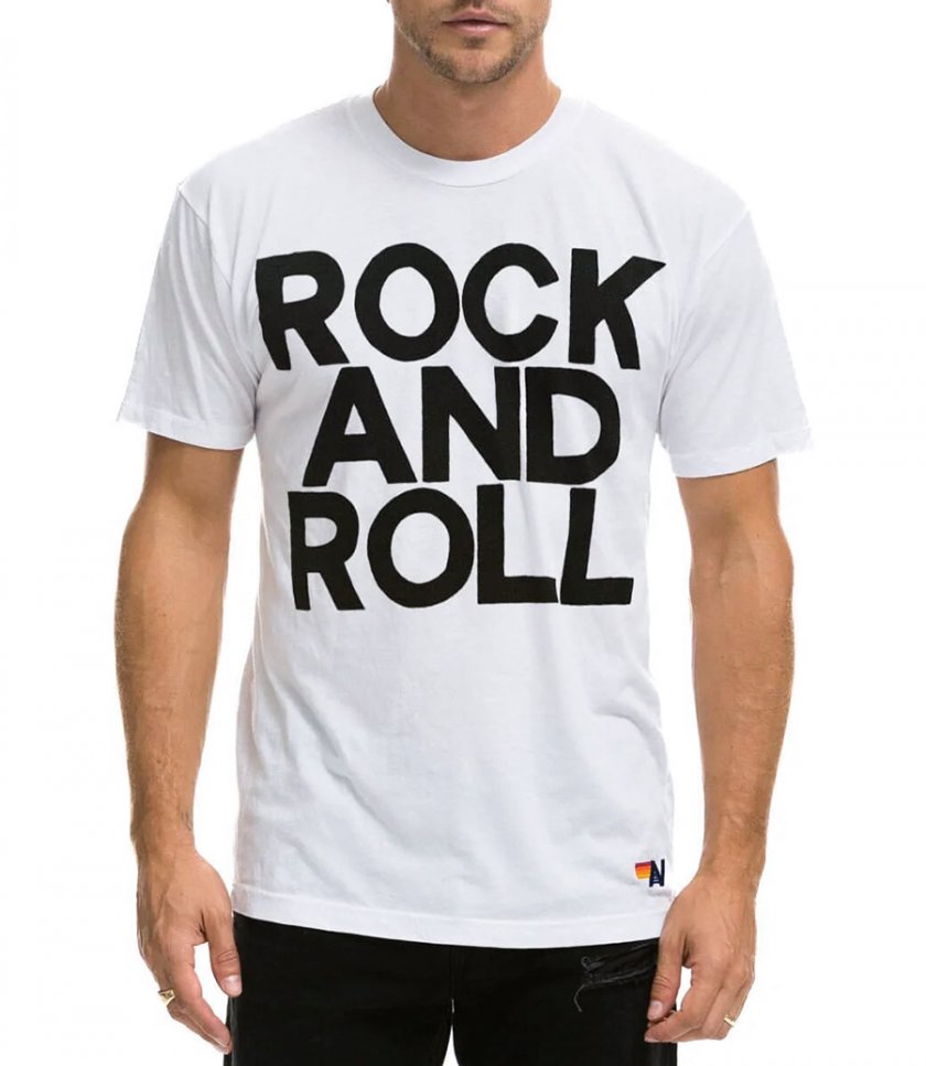ROCK N ROLL CREW T SHIRT