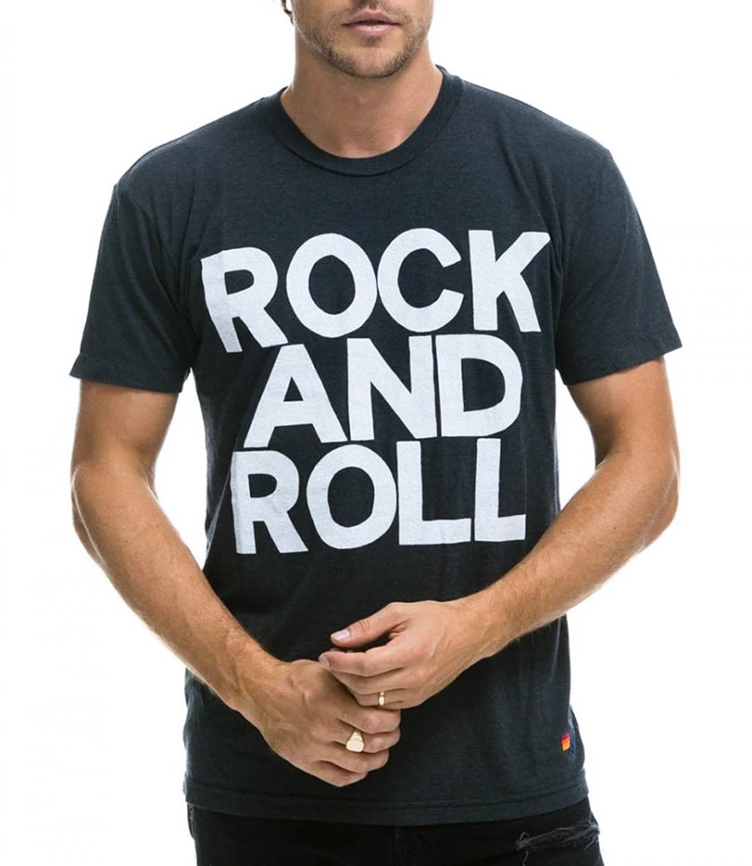 ROCK N ROLL CREW T SHIRT