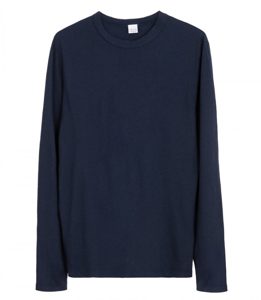 SAVE KHAKI - LS ORGANIC LOUNGE TEE