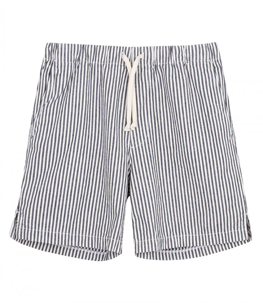 SAVE KHAKI - STRIPE EASY SHORT