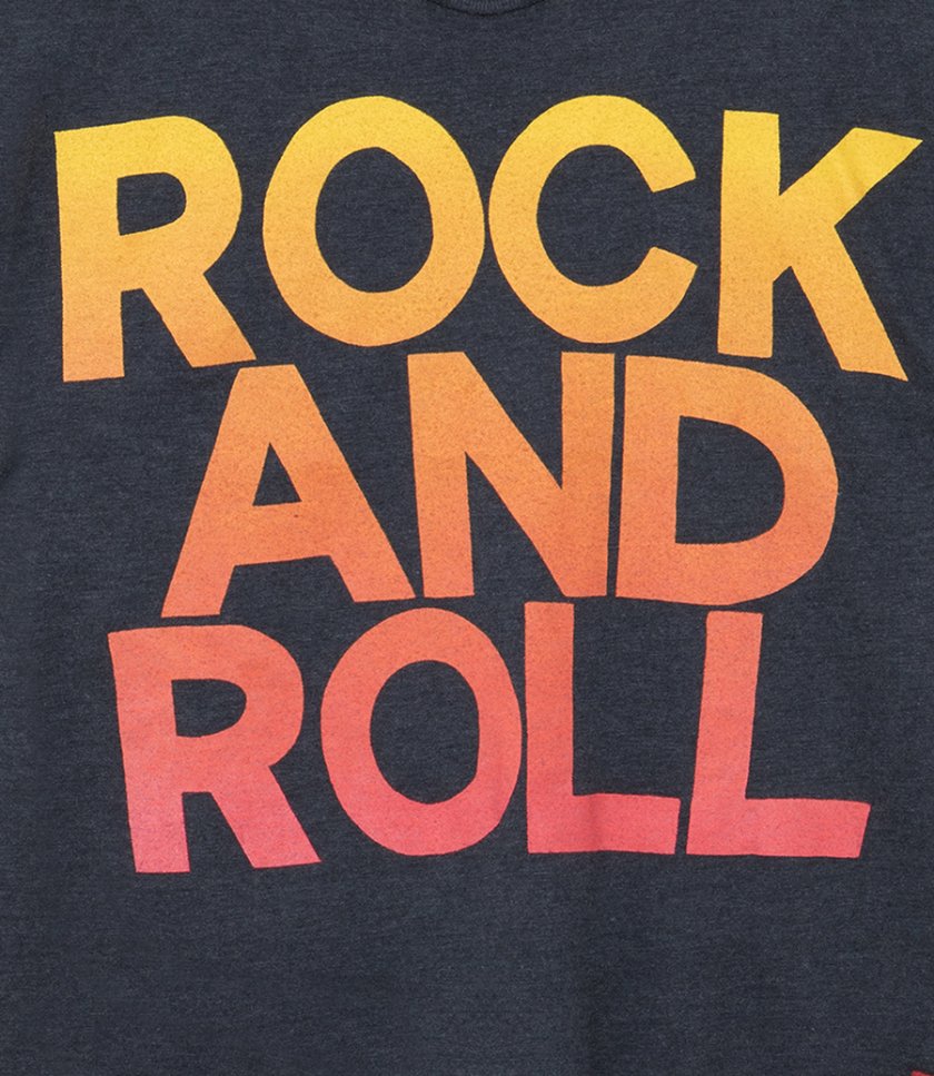 ROCK N ROLL FADED BOYFRIEND TEE