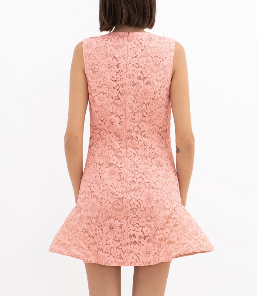 LACE MINI DRESS CAMELIA