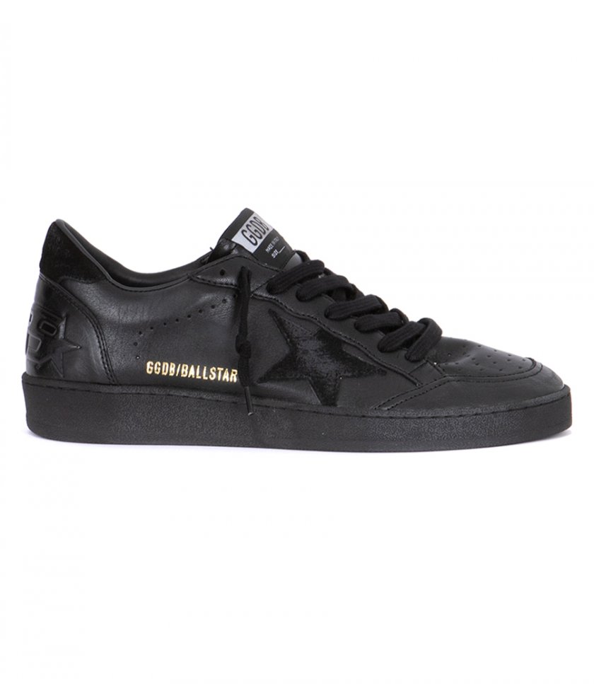 SNEAKERS - BLACK SUEDE STAR BALL STAR