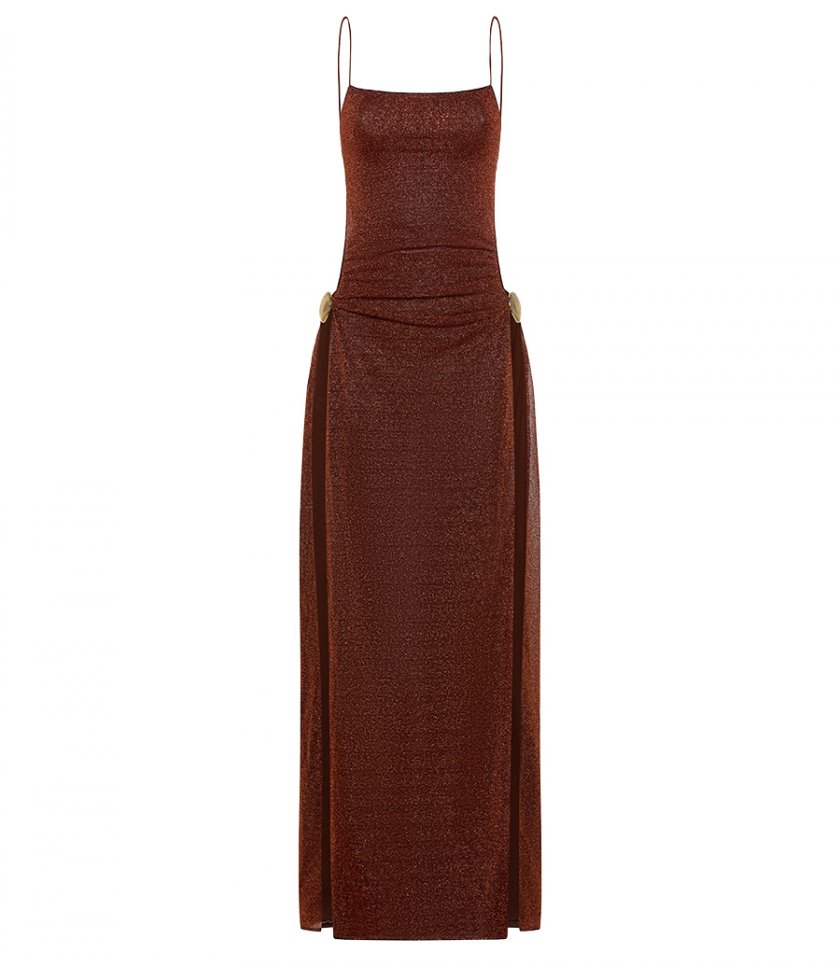 LUMIERE SHELL LONG DRESS