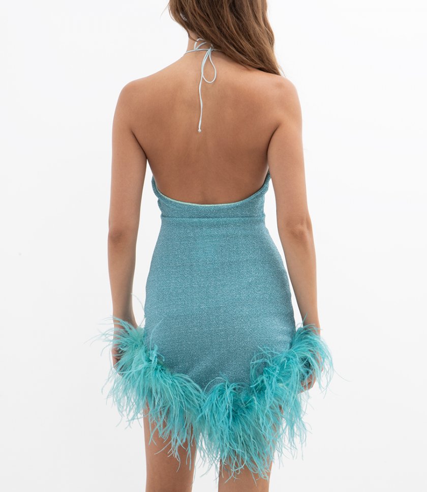 LUMIERE PLUMAGE NECKLACE DRESS