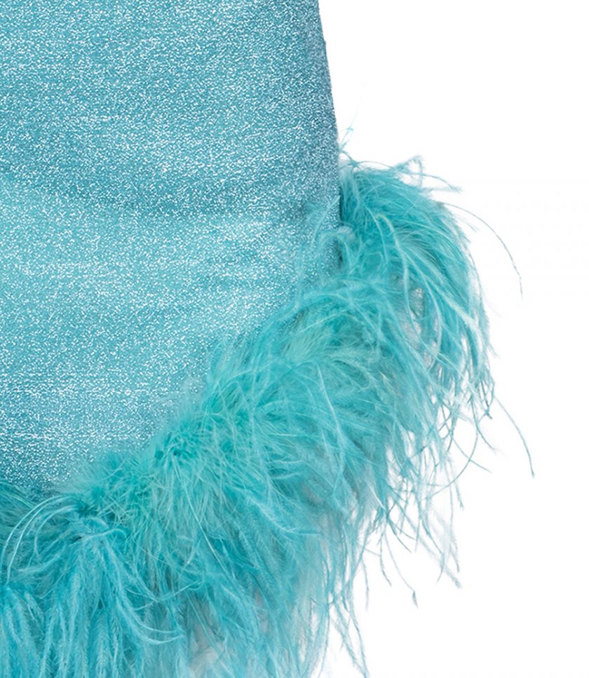 LUMIERE PLUMAGE NECKLACE DRESS