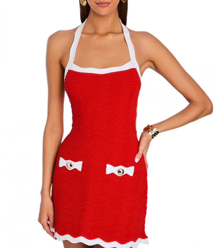 ONDINA RIB KNIT DRESS