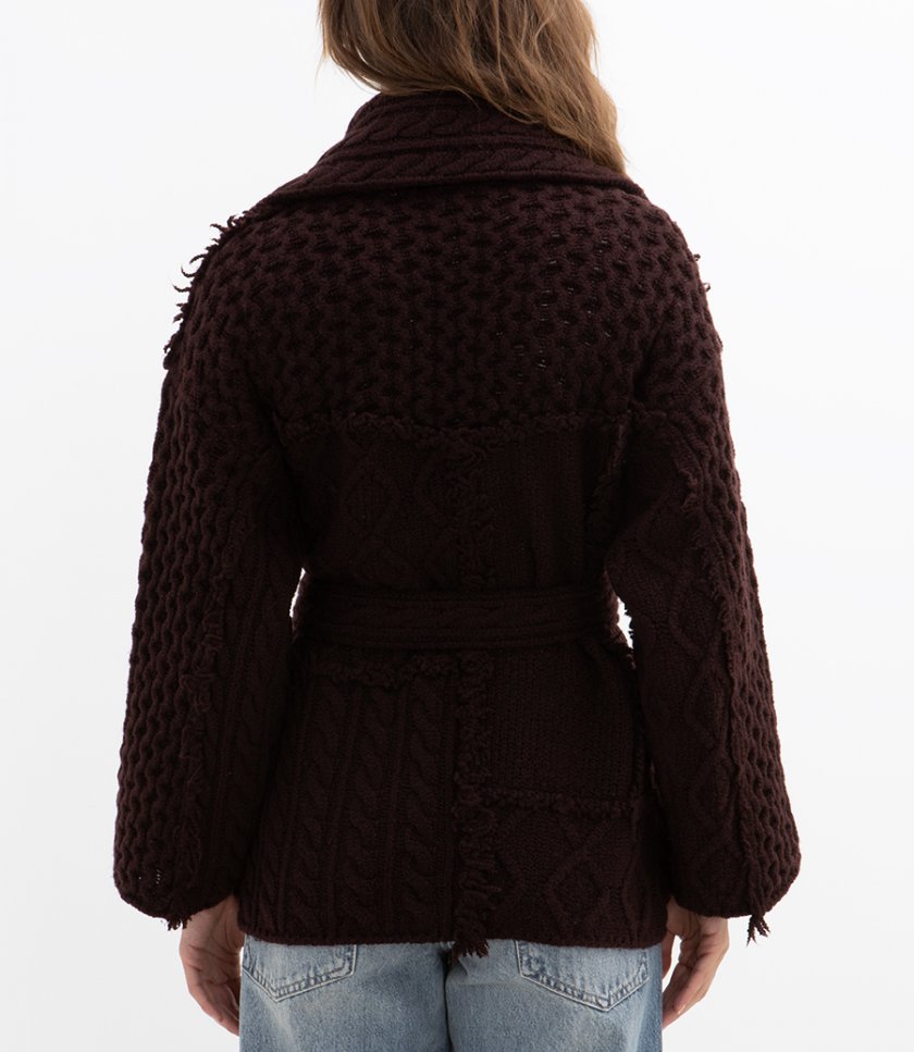 PATCHWORK PULSE CARDIGAN