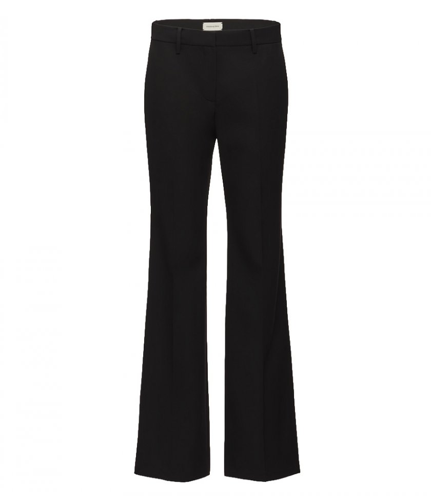 MAGDA BUTRYM - FLARED TAILORED BOUCLE TROUSERS