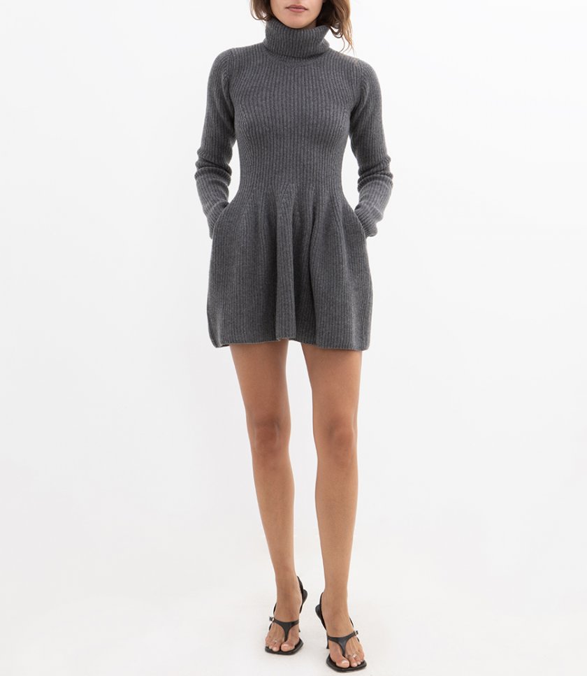 TURTLENECK MINI DRESS