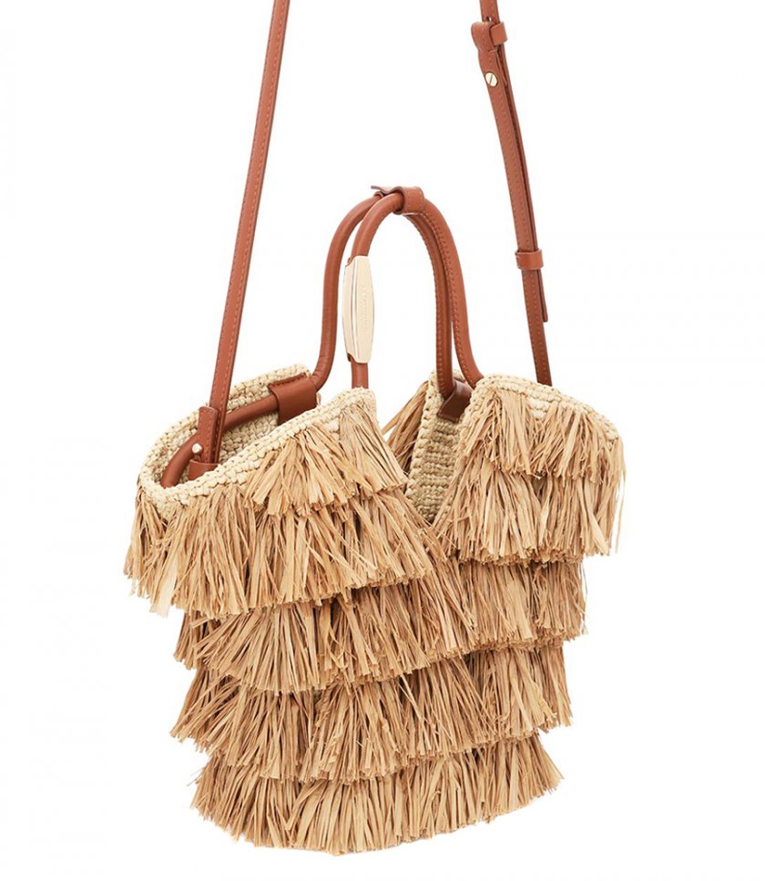 GOLDENTIME SMALL FRINGE TOTE
