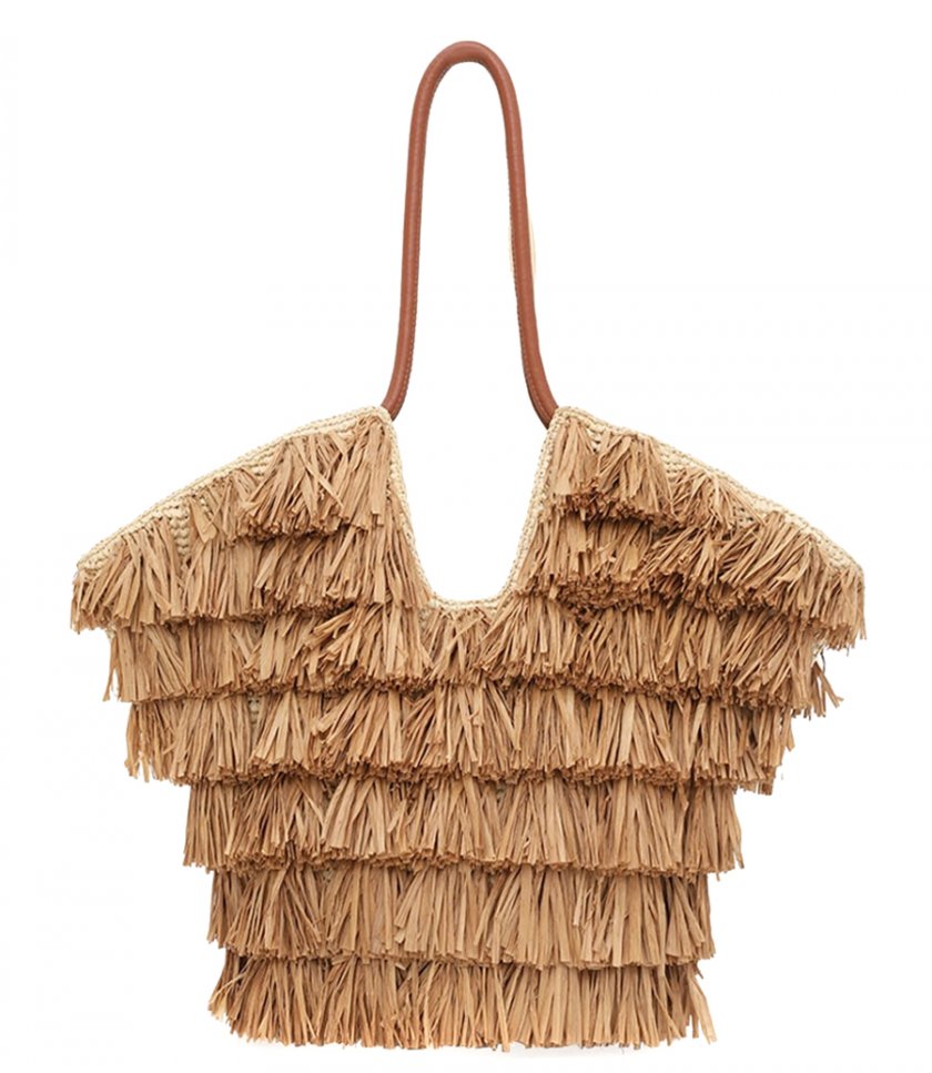 GOLDENTIME MEDIUM FRINGE TOTE