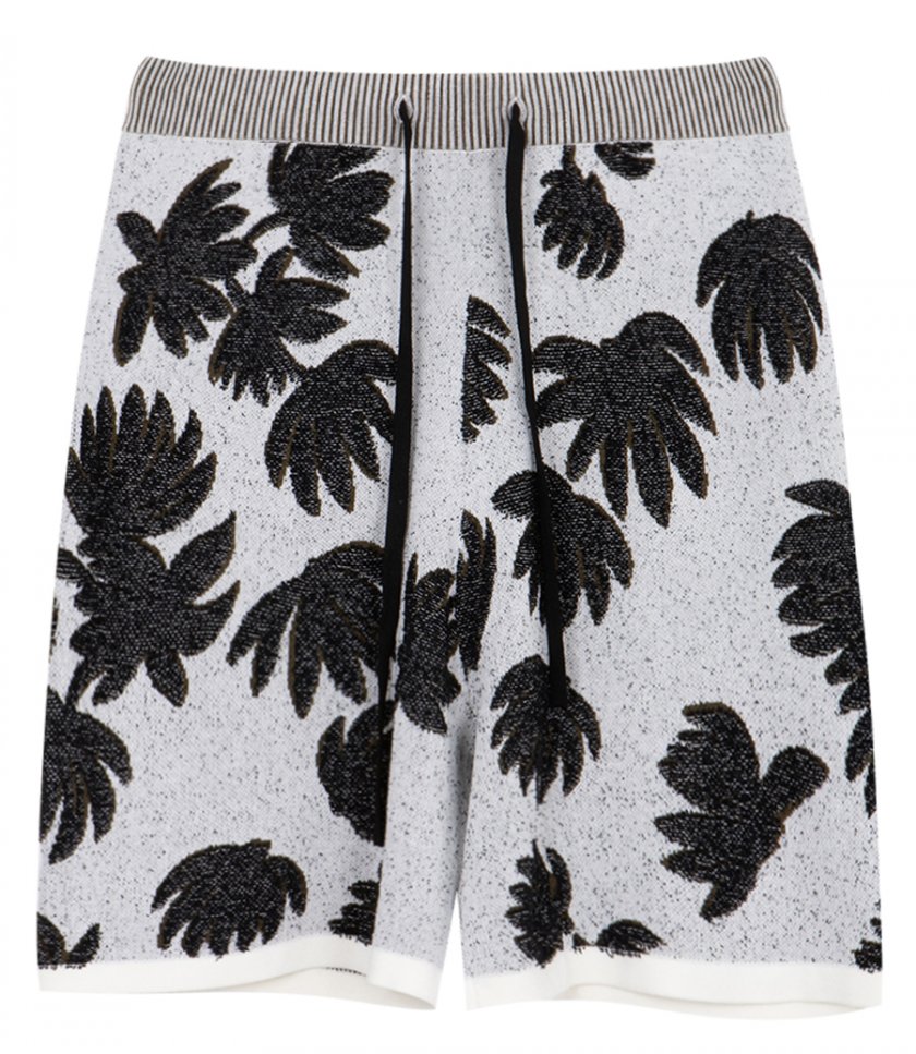 PALM JACQUARD SHORTS