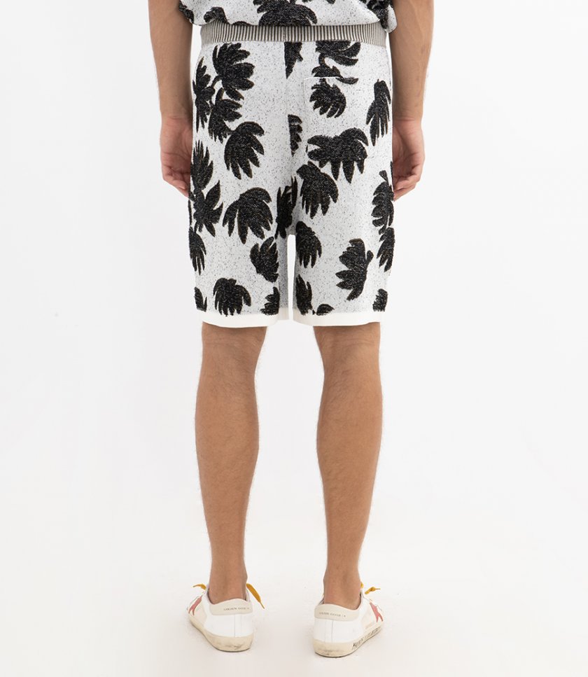 PALM JACQUARD SHORTS