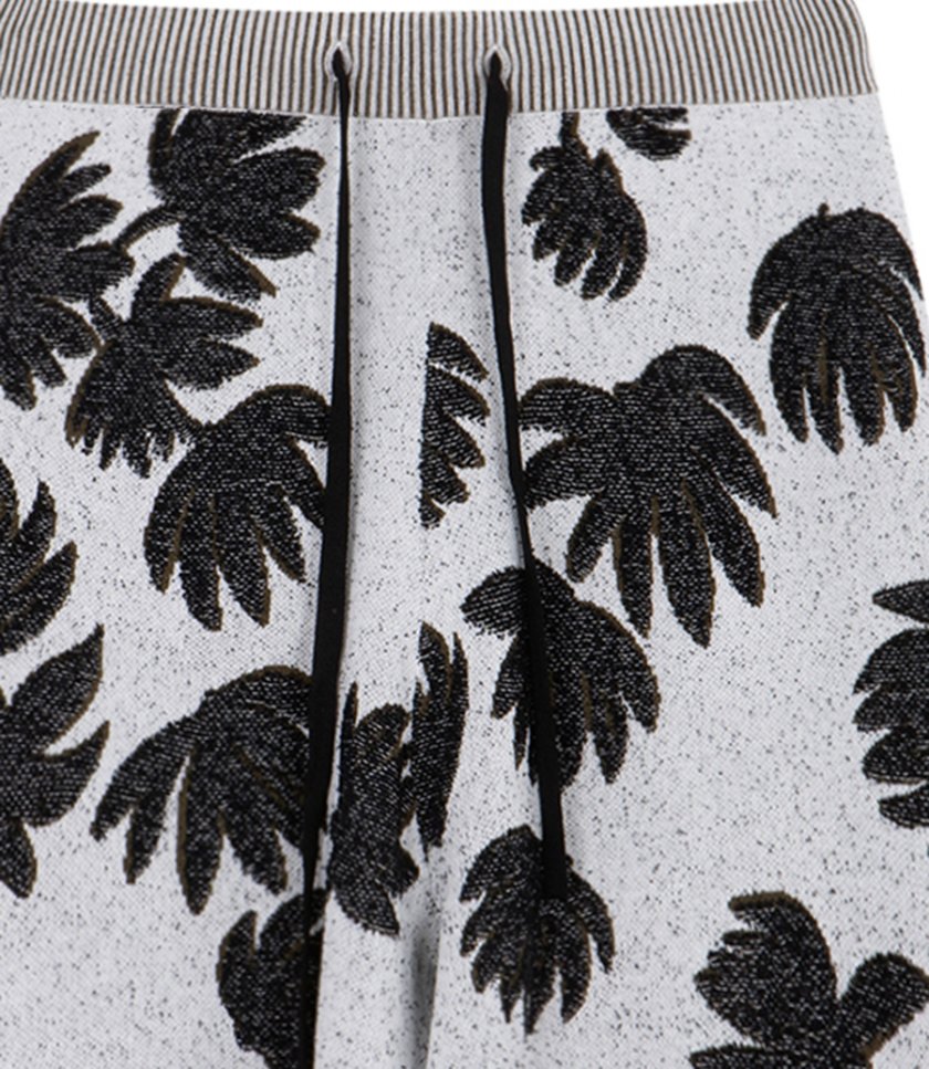 PALM JACQUARD SHORTS