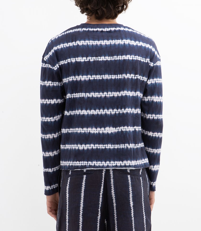 SHIBORI STRIPE TEE