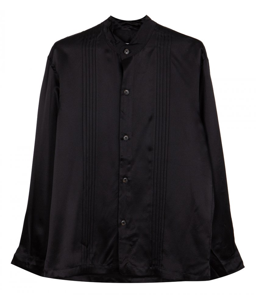 COMMAS - PLEATED SHIRT