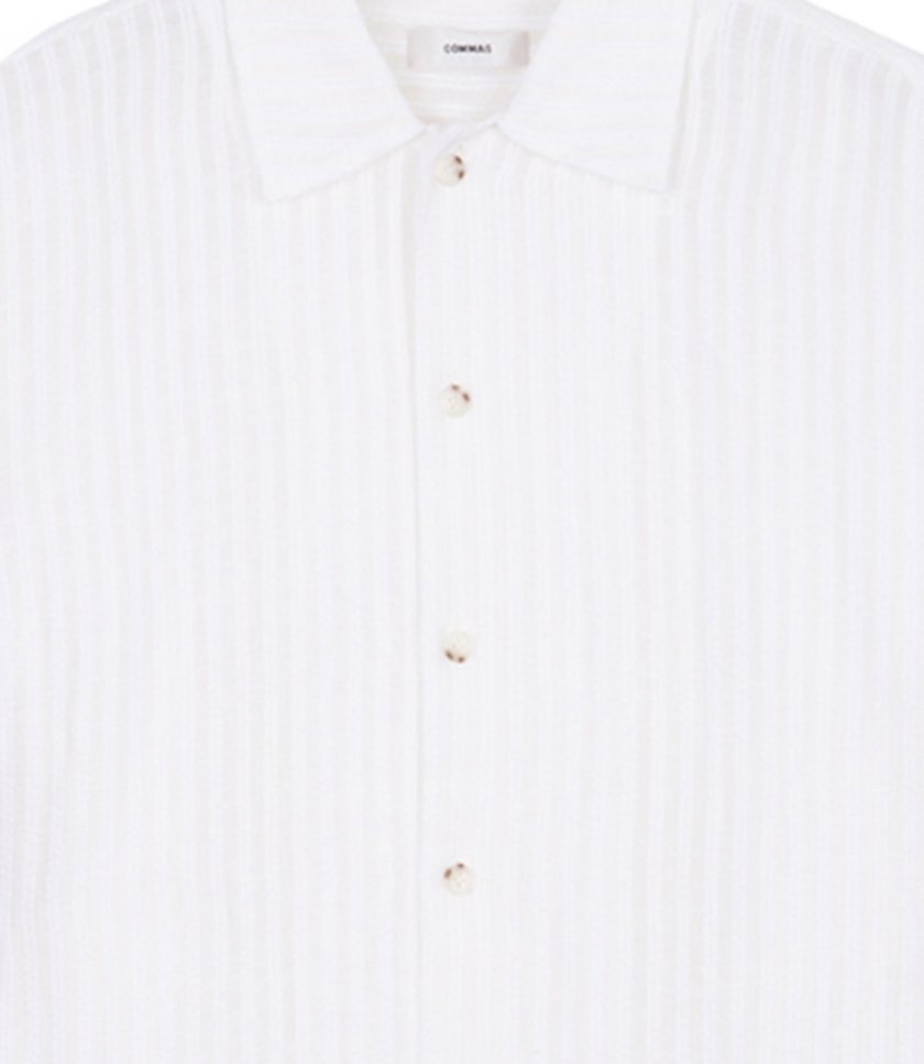 SHEER STRIPE CLASSIC SHIRT