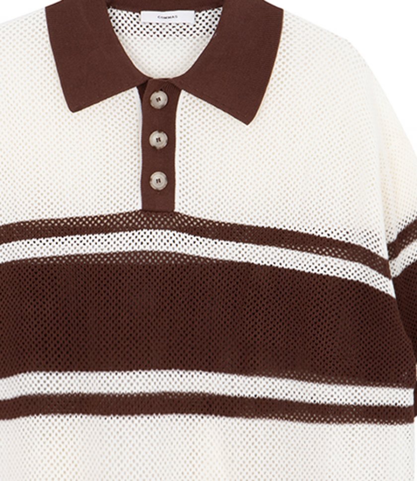 OPEN WEAVE POLO