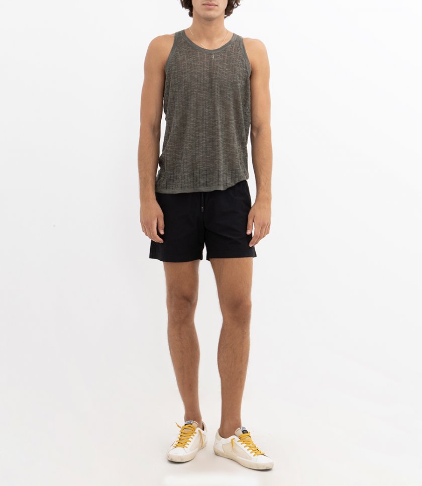 POINTELLE KNIT TANK