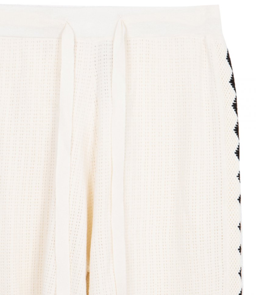 EMBROIDERED CROCHER SHORTS