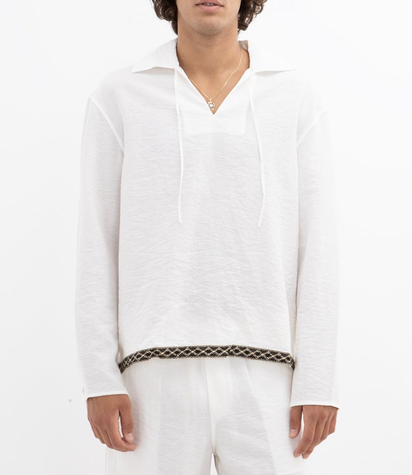 RESORT FRONT TIE SHIRT