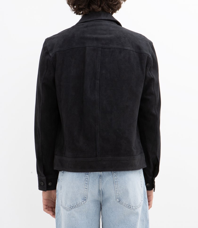 RB SUEDE TRUCKER JACKET