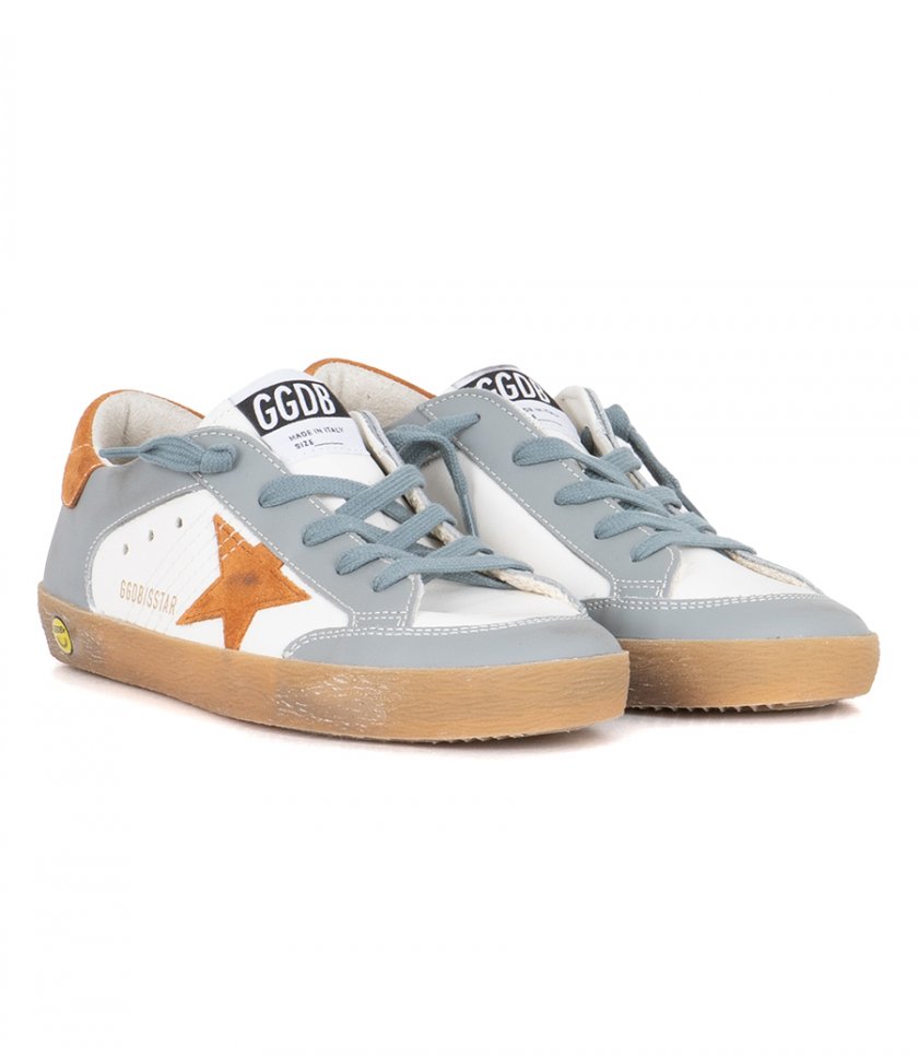 ORANGE LEATHER STAR SUPER-STAR