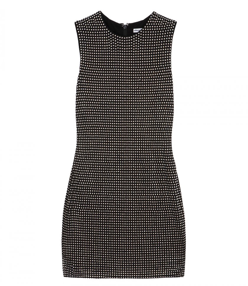 ALEXANDER WANG - CRYSTAL EMBELLISHED  MINI DRESS