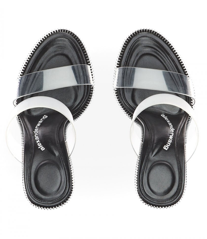 NOVA DOUBLE STRAP ZIPPER SANDAL