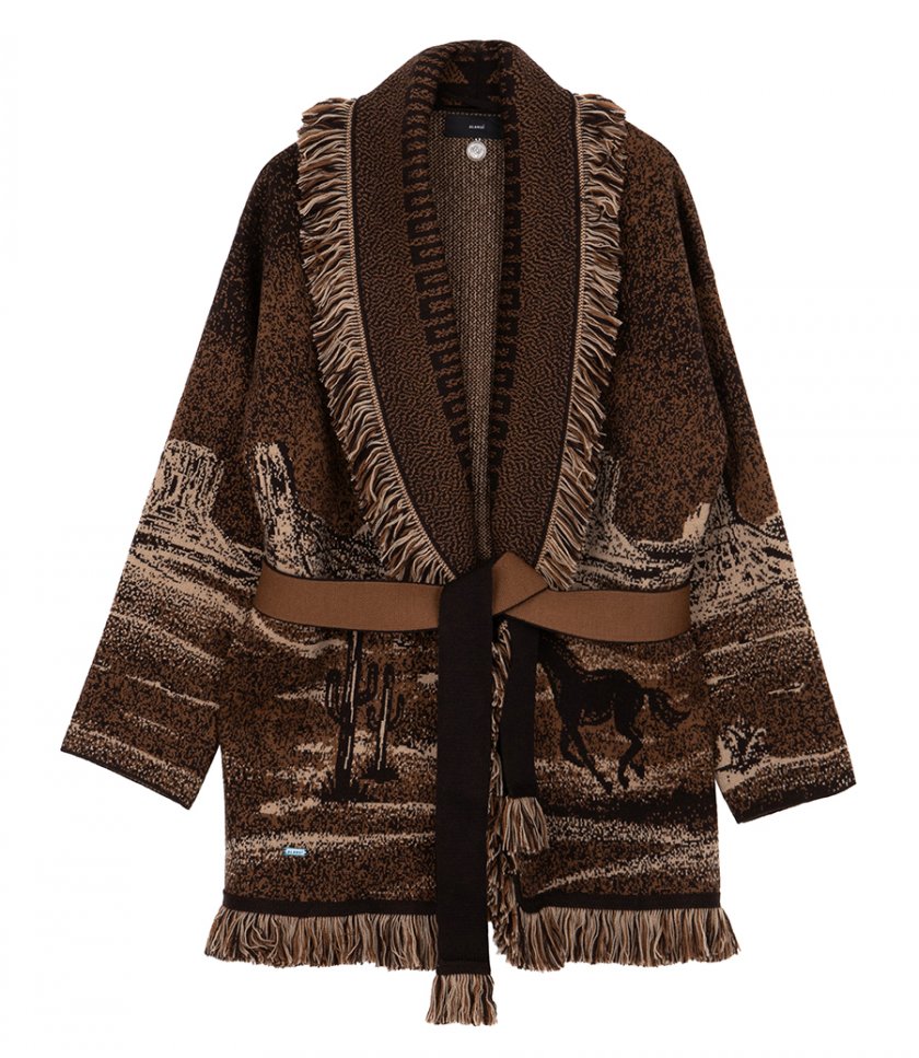 CARDIGANS - WILD WILD CARDIGAN COFFEE