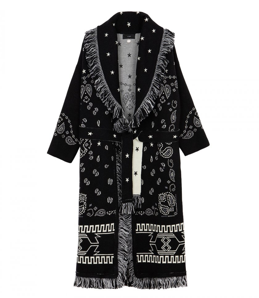 BANDANA JACQUARD COAT