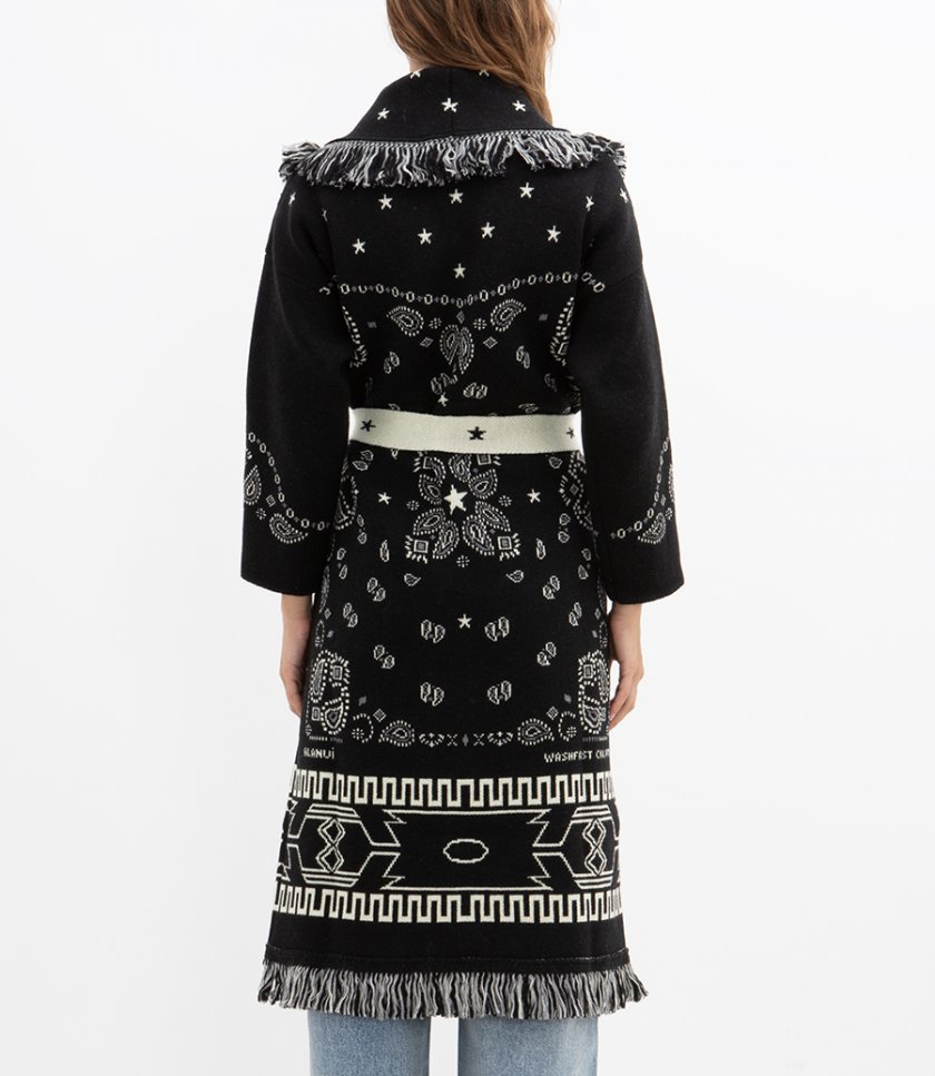 BANDANA JACQUARD COAT