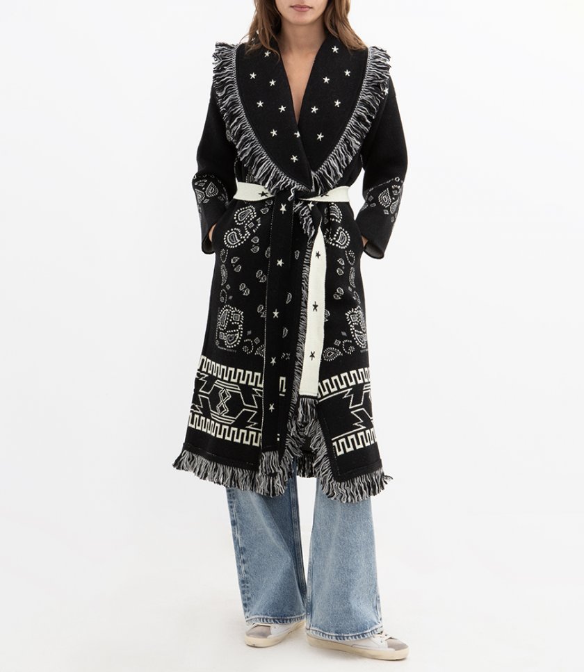 BANDANA JACQUARD COAT