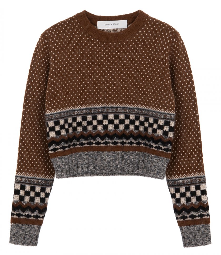 PULLOVERS - JOURNEY KNIT CROPPED PULLOVER