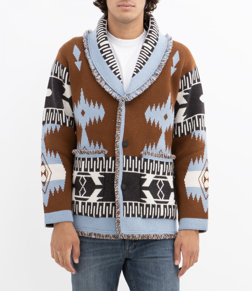 ICON JACQUARD CARDIGAN