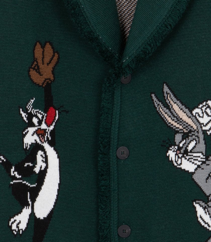 BUGS BUNNY & SYLVESTER CARDIGAN