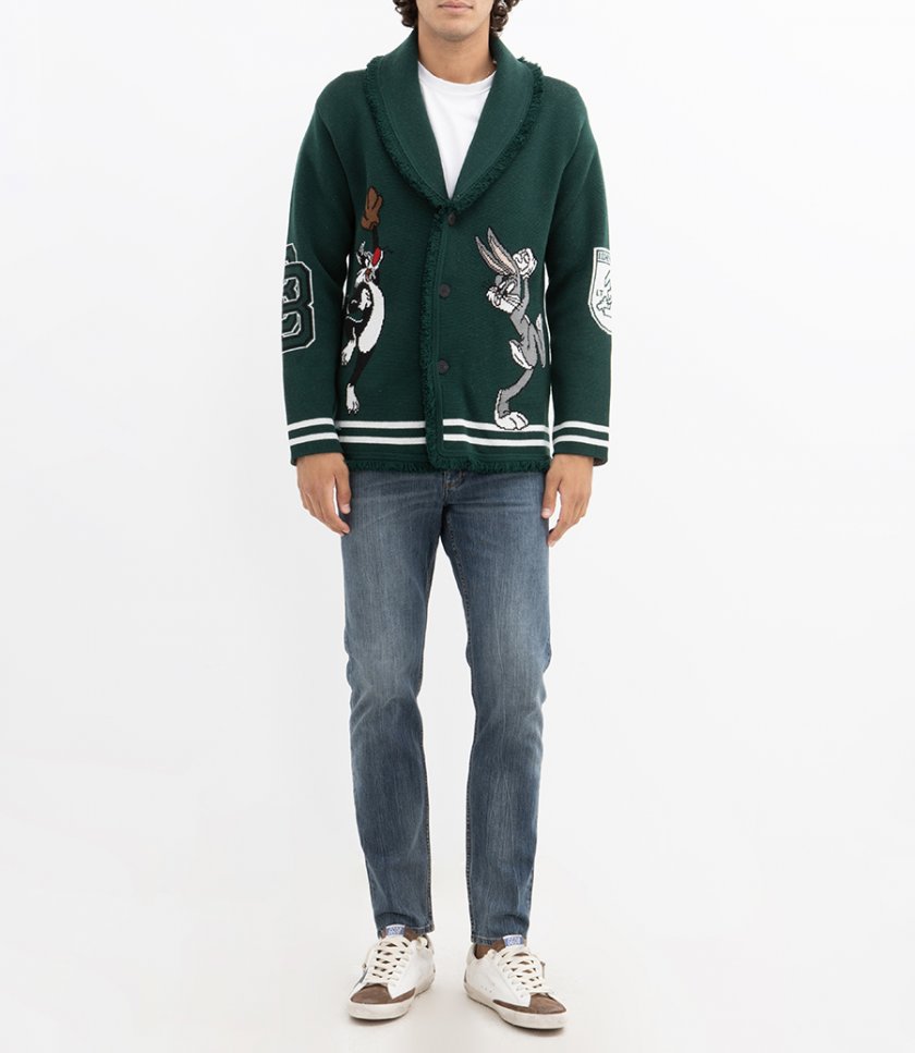 BUGS BUNNY & SYLVESTER CARDIGAN