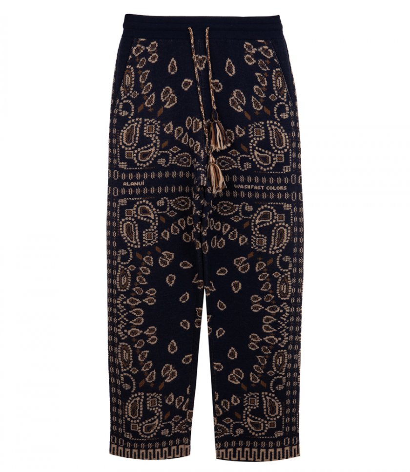 ALANUI - BANDANA JACQUARD PANTS