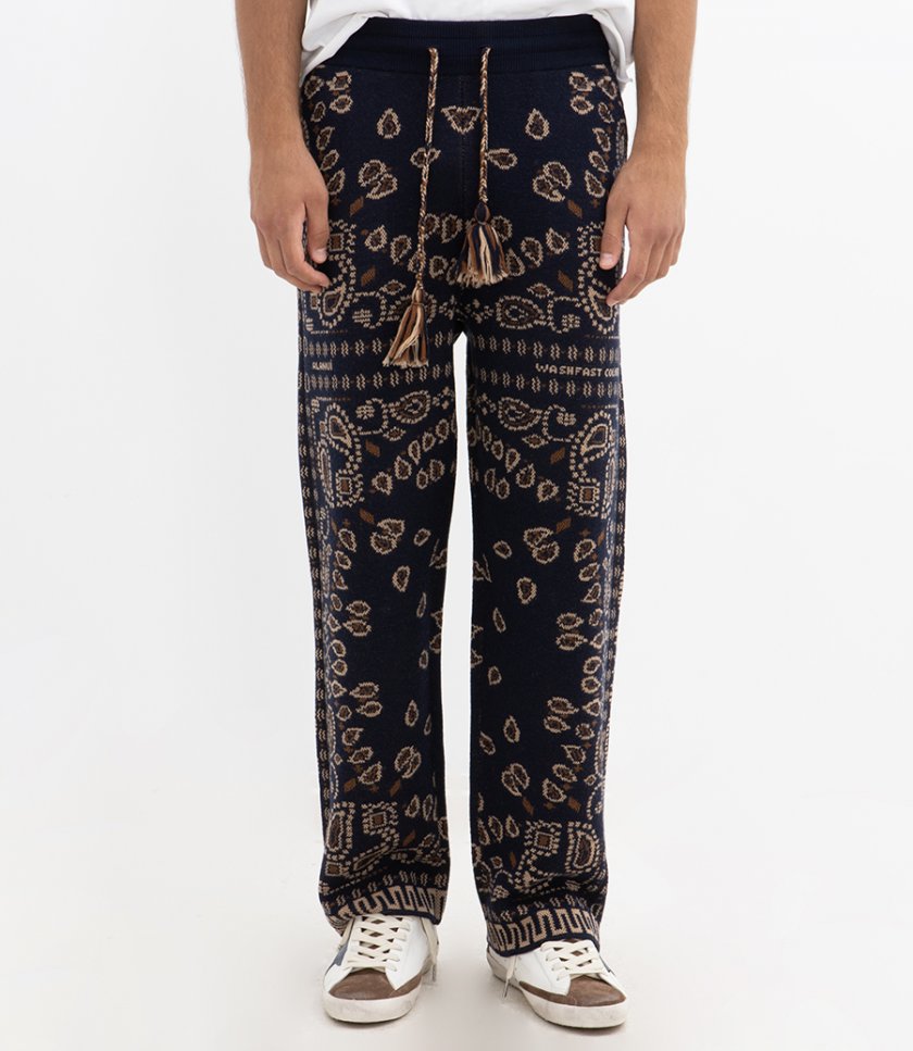 BANDANA JACQUARD PANTS