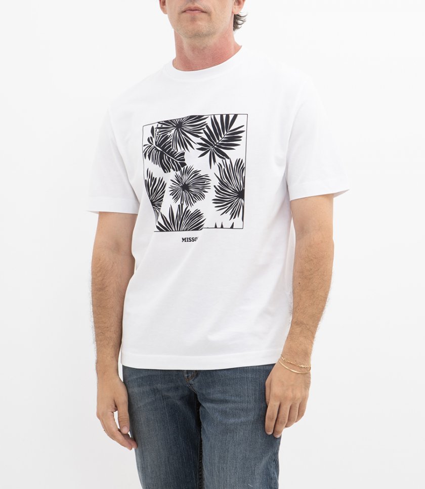 FLOREAL PRINT SS T-SHIRT
