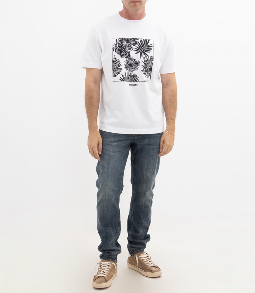 FLOREAL PRINT SS T-SHIRT