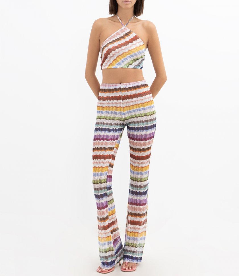 ZIG ZAG TULLE TROUSERS