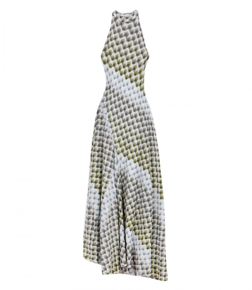 HALTERNECK LONG DRESS