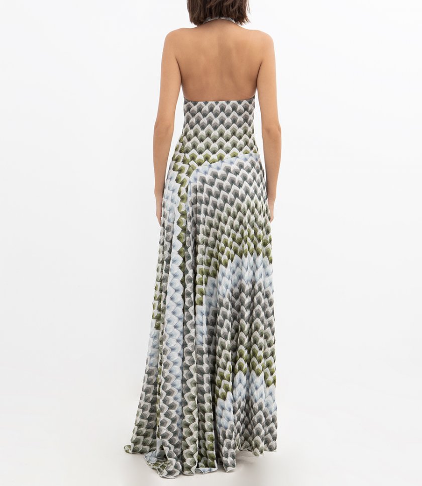 HALTERNECK LONG DRESS