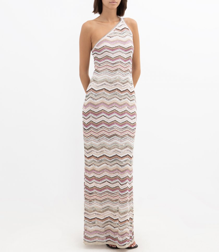 ONE SHOULDER LONG DRESS