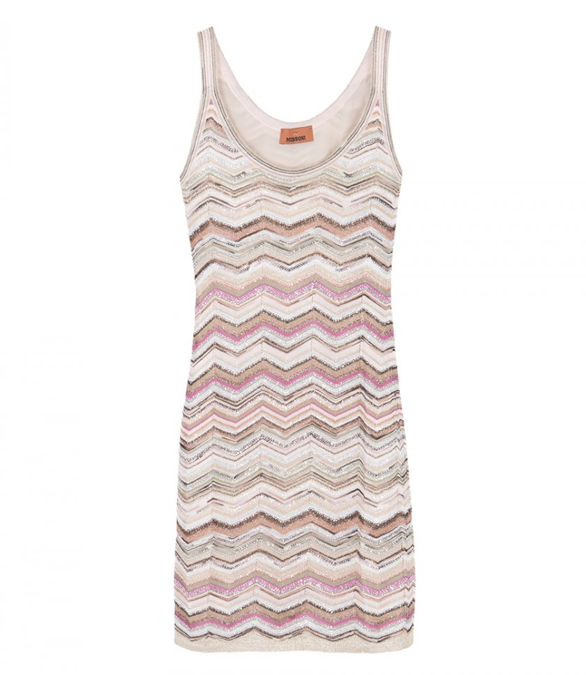 SLEEVELESS SHORT DRESS