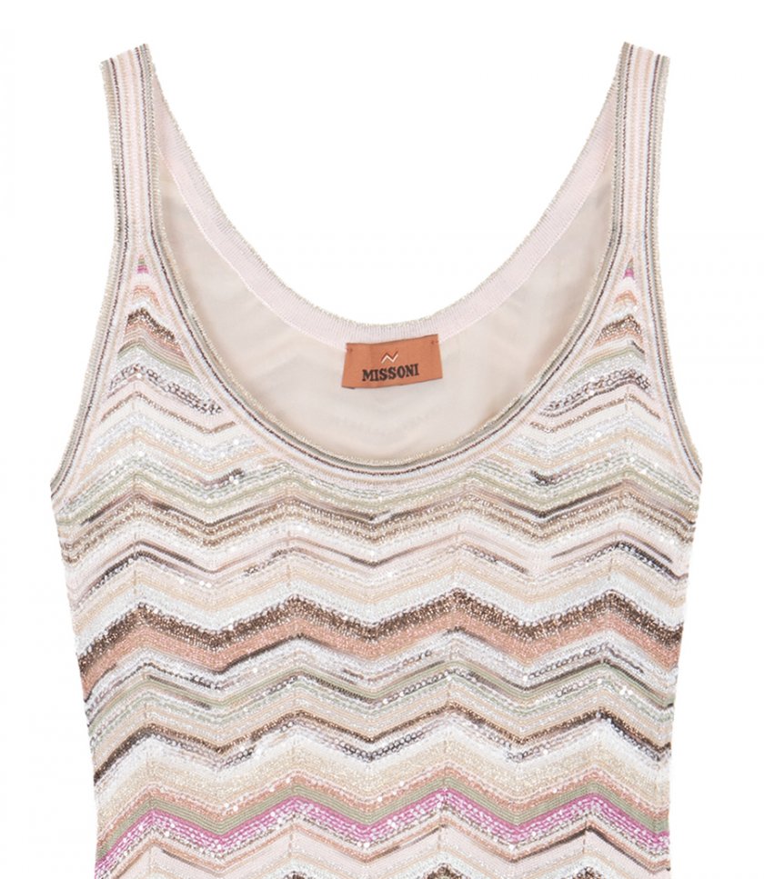 SLEEVELESS SHORT DRESS